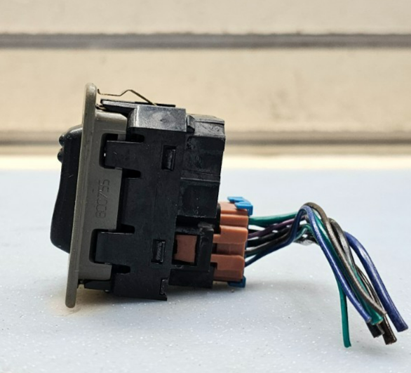 🔥99-02 Chevy Silverado SIERRA Power Window Switch Lock REAR Left/Right Tan WS3
