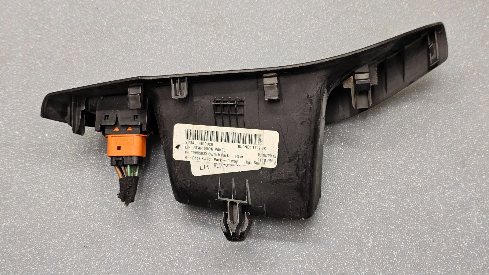 🔥12-18 FORD FOCUS Right Passenger Rear Door Panel Window Lock Switch Black OEM