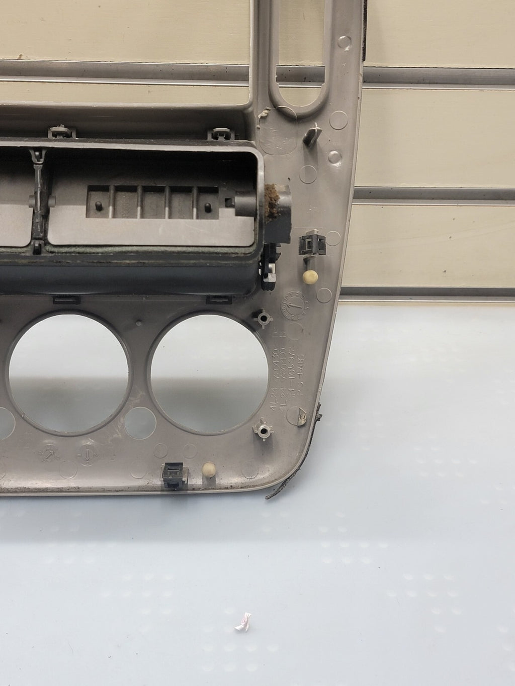 🔥02-05 FORD EXPLORER RADIO AUDIO CLIMATE TEMPERATURE CONTROL BEZEL carbon fiber