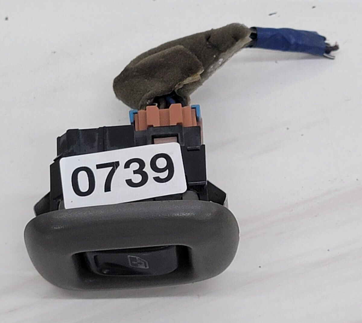🔥02-05 CHEVY TRAILBLAZER REAR RIGHT SIDE POWER WINDOW SWITCH dark gray WS6