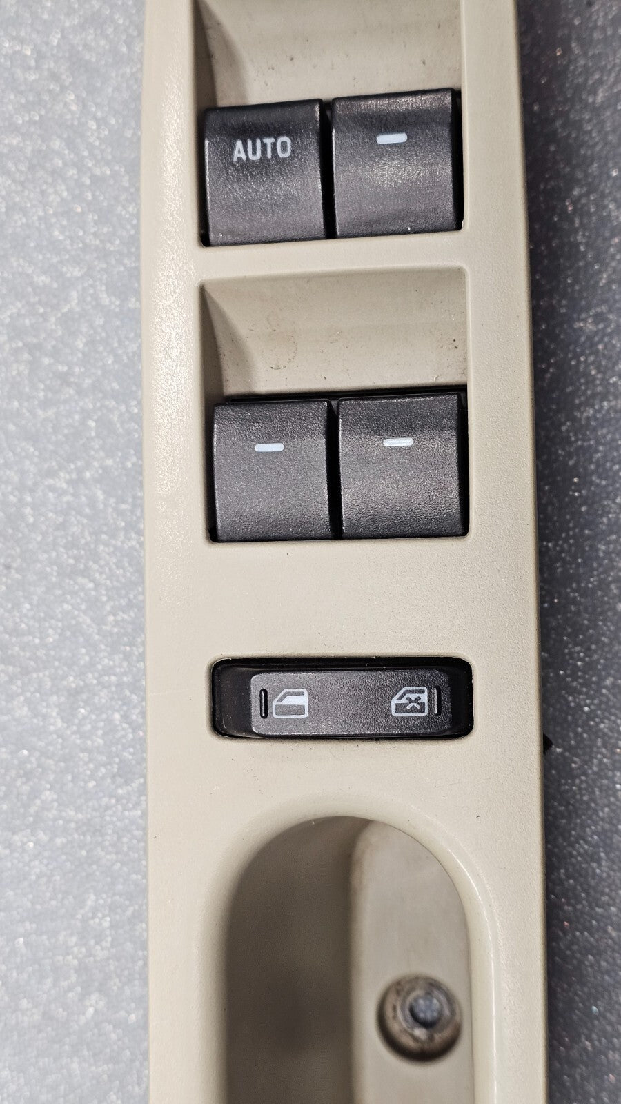 🔥10-12 Fusion Milan MKZ Left Driver Master Power Door Window Switch Lock Tan