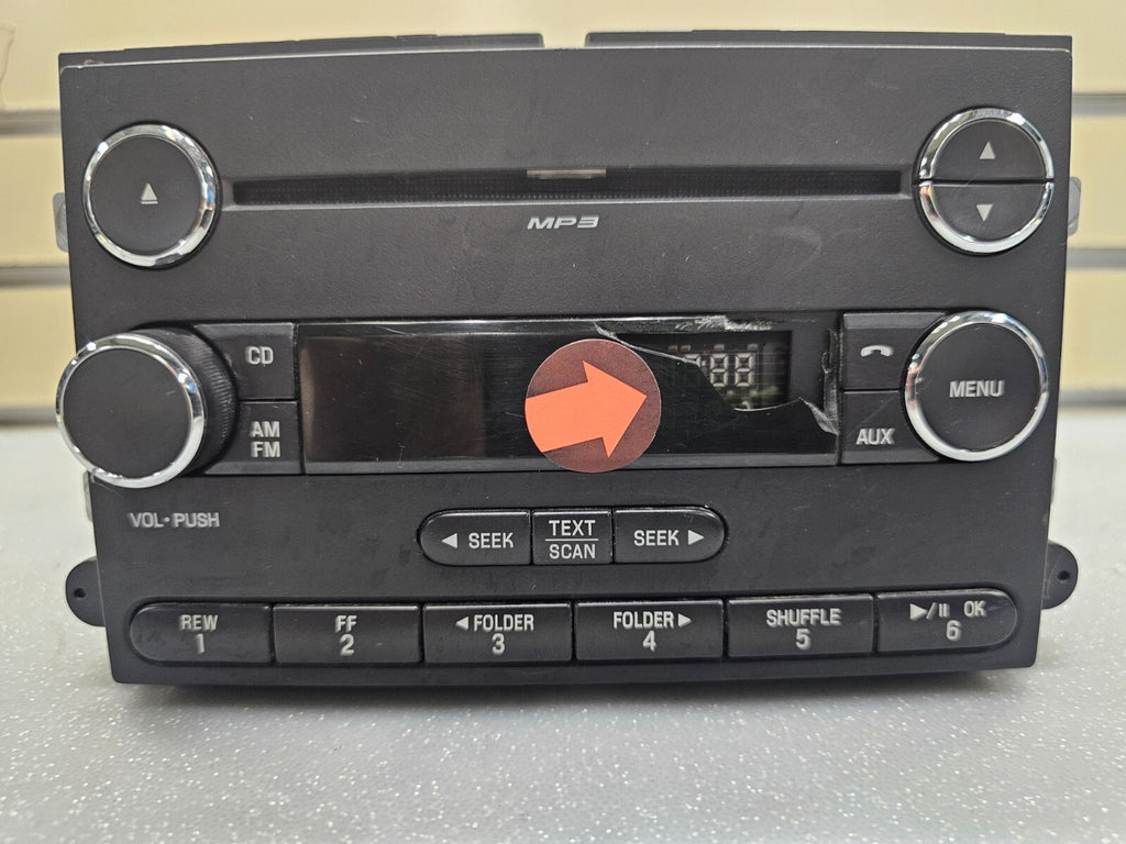 🔥07-08 FORD F-150 DASH AM FM Radio STEREO AUX CD PLAYER RECEIVER MP3 OEM