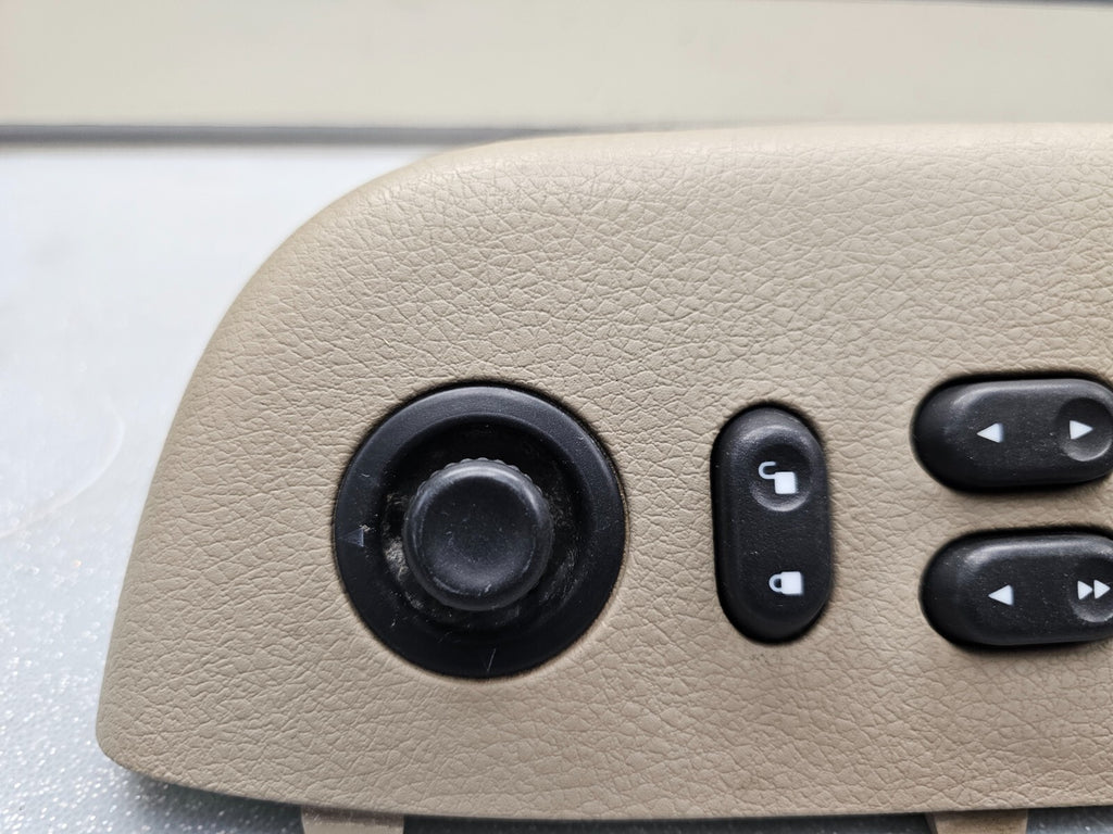🔥04-08 Ford F-150 Left Driver Master Main Window 2 Door Switch Control TAN WS24