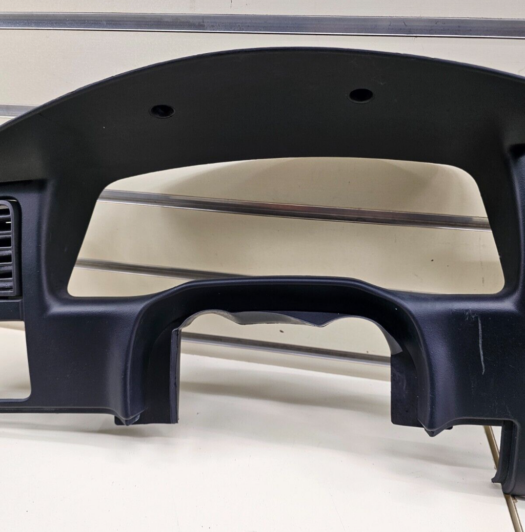 01-04 Dakota Durango Dash Instrument Cluster Speedometer Bezel Trim Panel Black