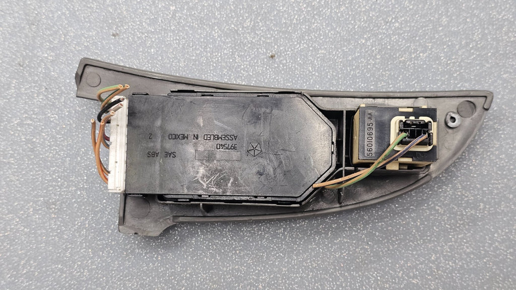 🔥02-07 JEEP LIBERTY LEFT DRIVER MASTER LOCK MIRROR SWITCH TRIM BEZEL OEM GRAY