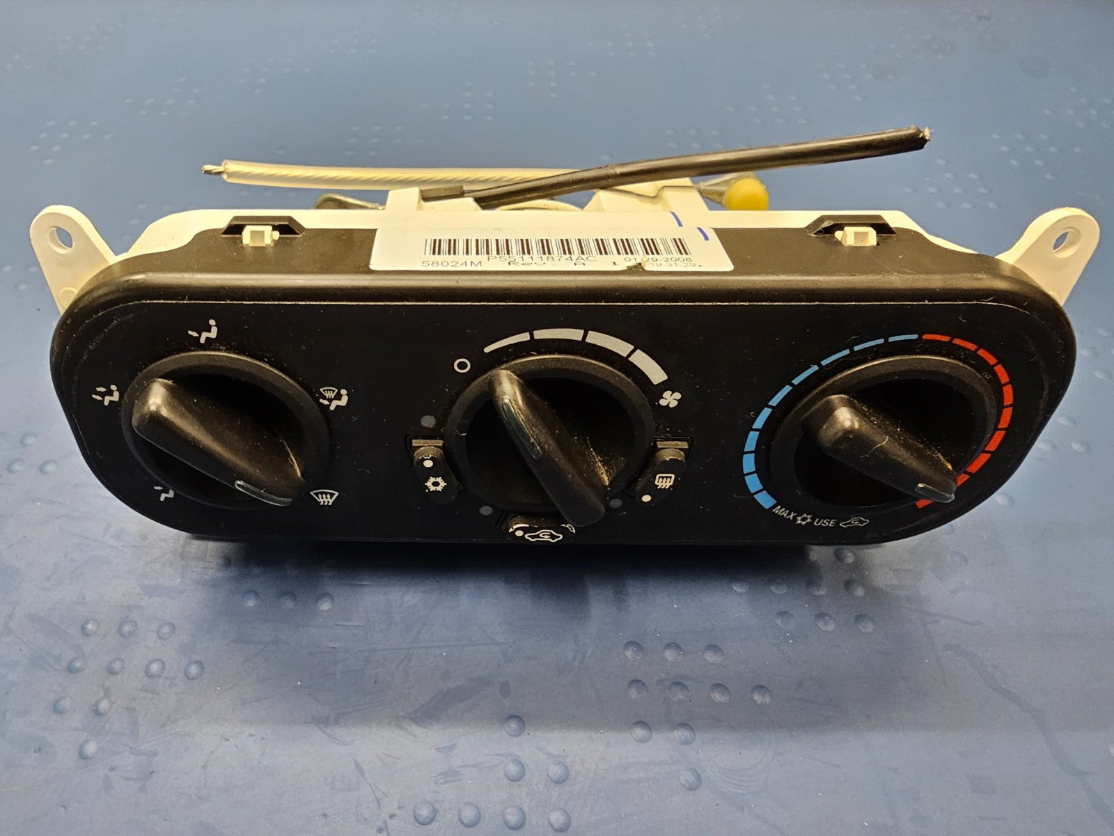 07-09 Patriot Compass Caliber Dash Heater Climate Temperatur Control Conditioner