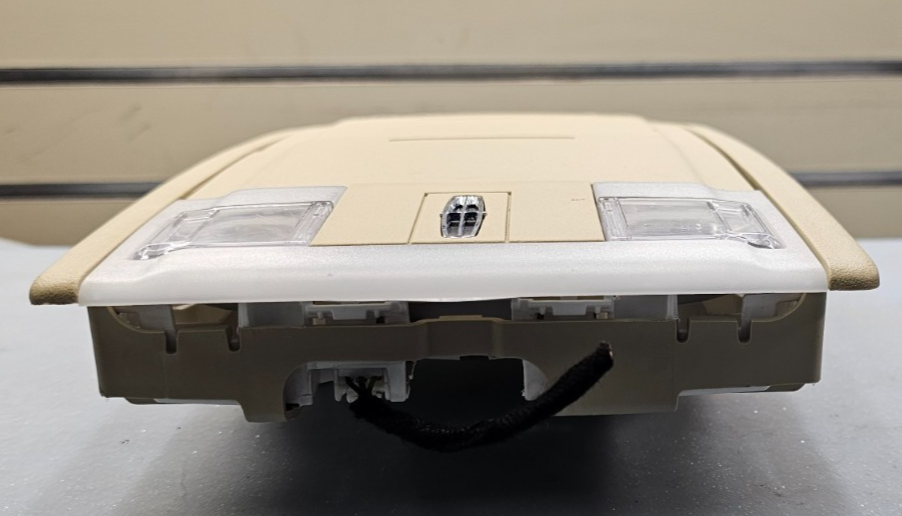 🔥09-14 Ford F150 Expedition Overhead Console Dome Map Light Storage TAN OEM