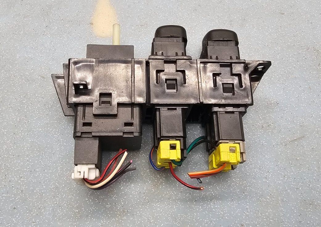 🔥95-11 EXPLORER RANGER REAR WIPER SWITCH DEFROST FOG LAMP LIGHT CONTROL PANEL