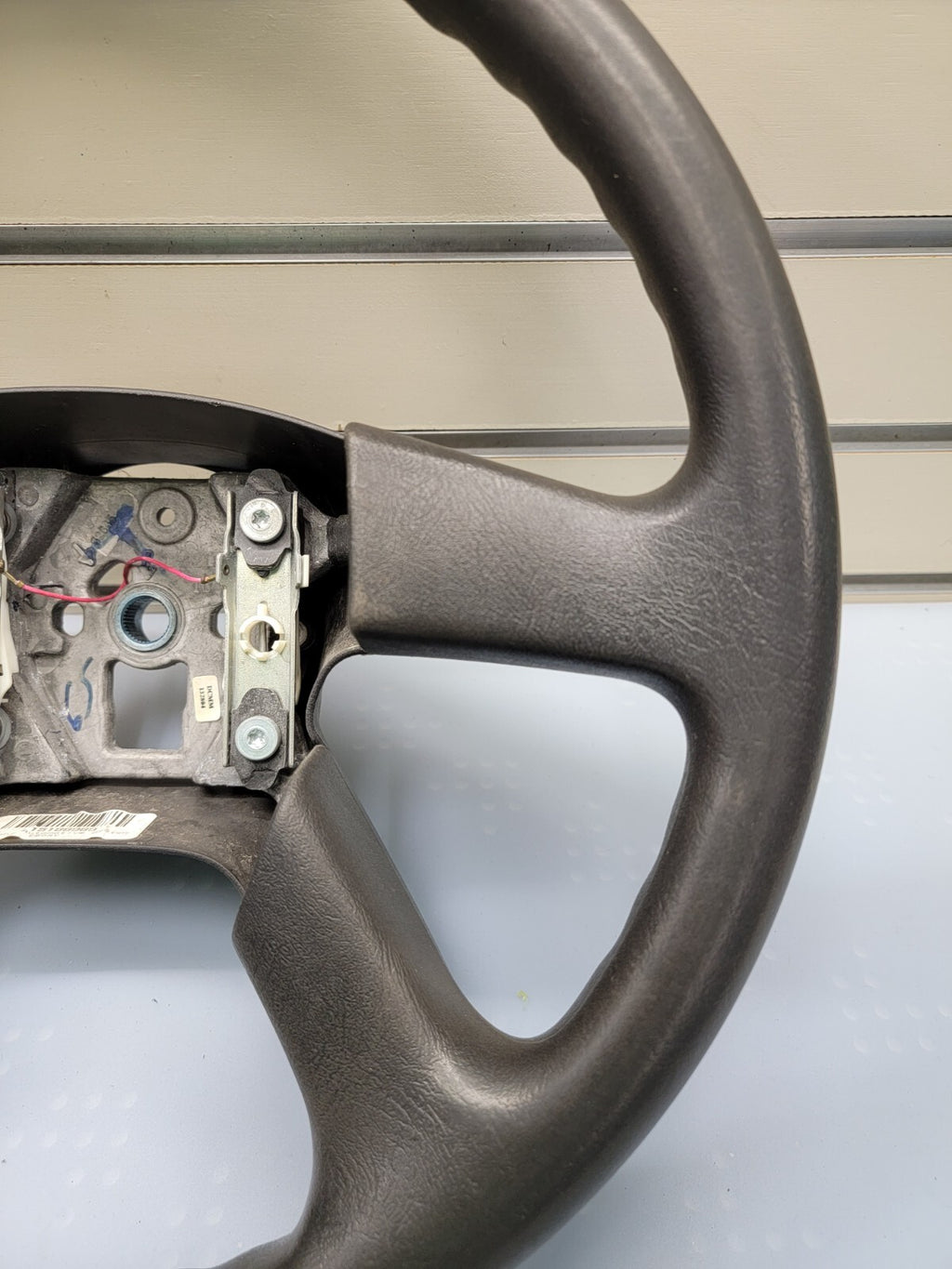 🔥03-06 SILVERADO SIERRA YUKON TAHOE SUBURBAN STEERING WHEEL LEATHER BLACK