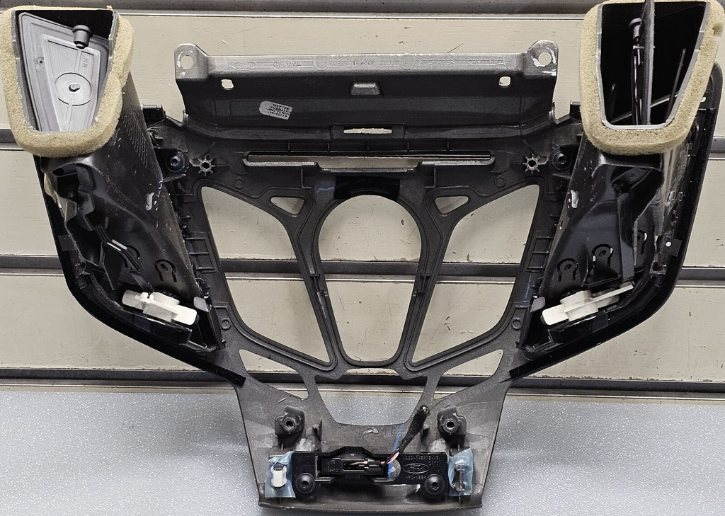 🔥2011-2013 FORD FIESTA MK6 Sport Radio Bezel Dashboard CD Player Panel BLACK
