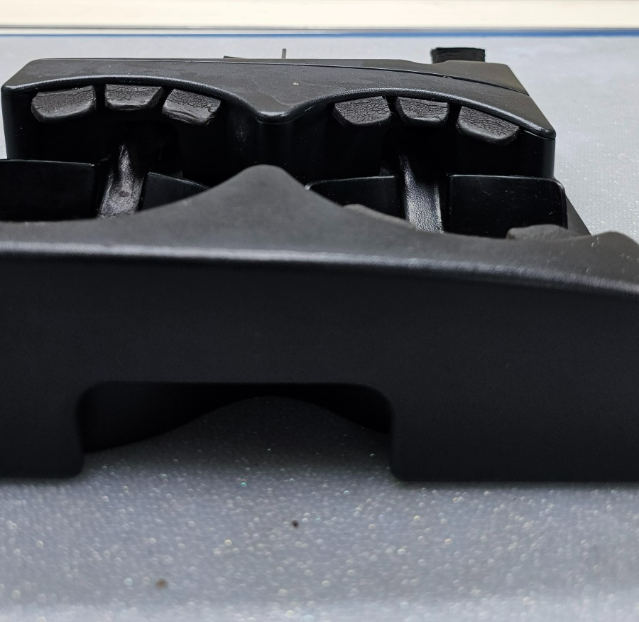 94-97 Dodge Ram Truck 1500 2500 Center Dash Pull Out Cup Holder  Assembly  Black