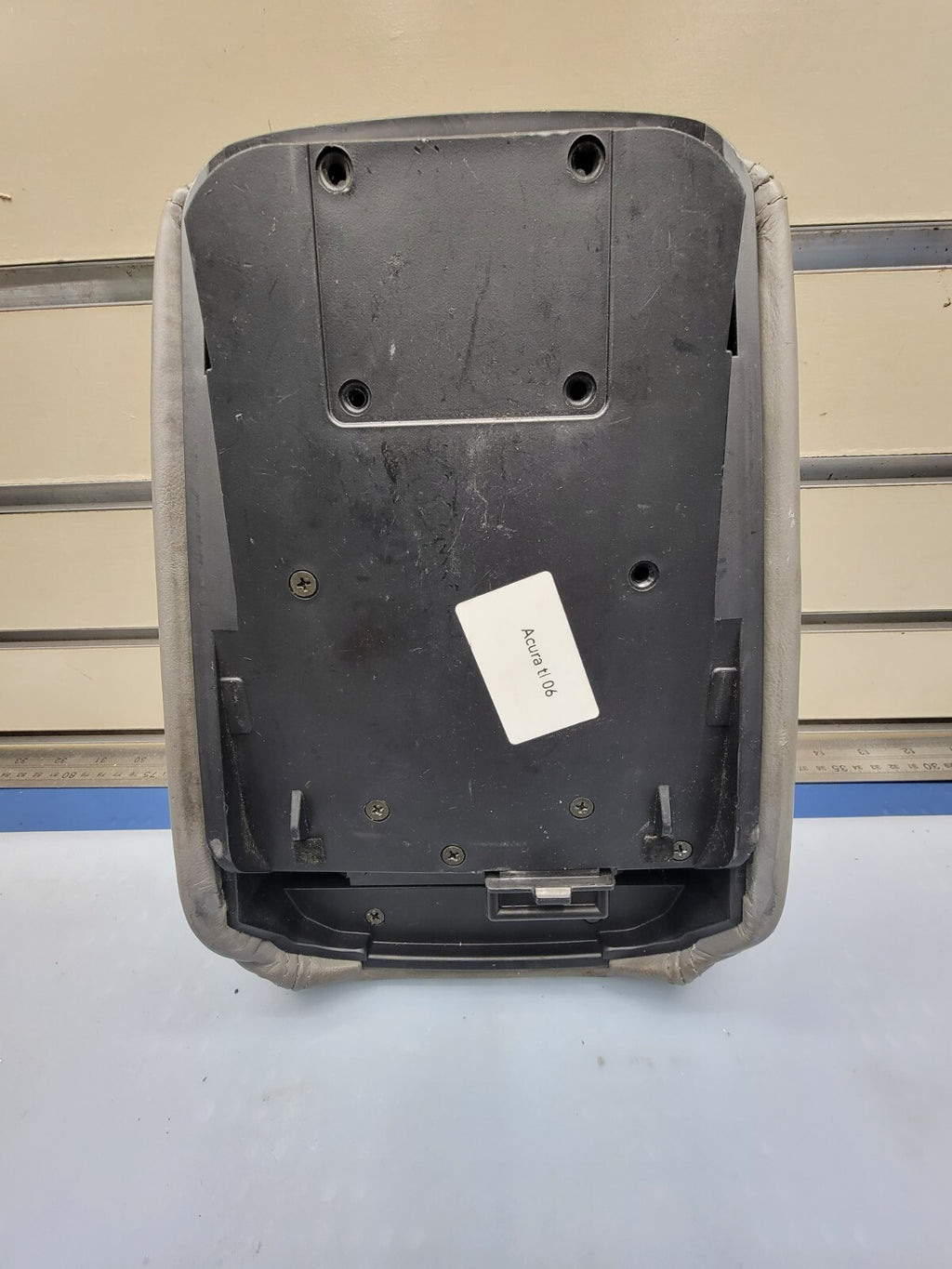 🔥2004-2008 Acura TL Center Console Lid Cover Armrest Arm Rest Gray