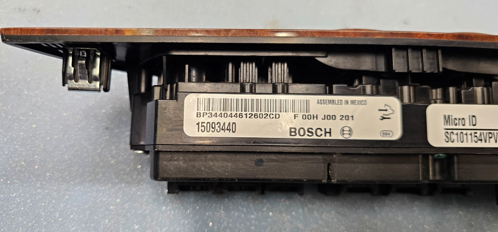🔥07-14 Tahoe Yukon Suburban Left Driver Door Window Master Switch Wood
