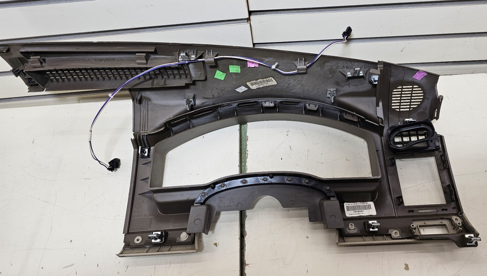 🔥09-13 Jeep Liberty Dash Instrument Cluster Speedometer Bezel Trim Panel Black