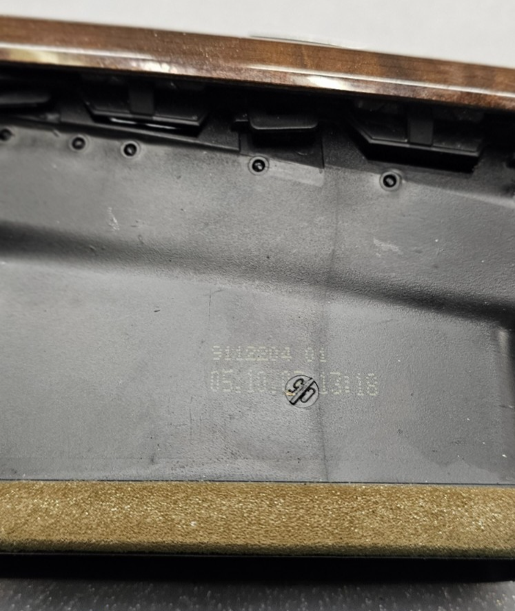 🔥04-10 BMW 535I 525I 530I 550I Dash Left Driver A/C AC Air Vent Heater Wood