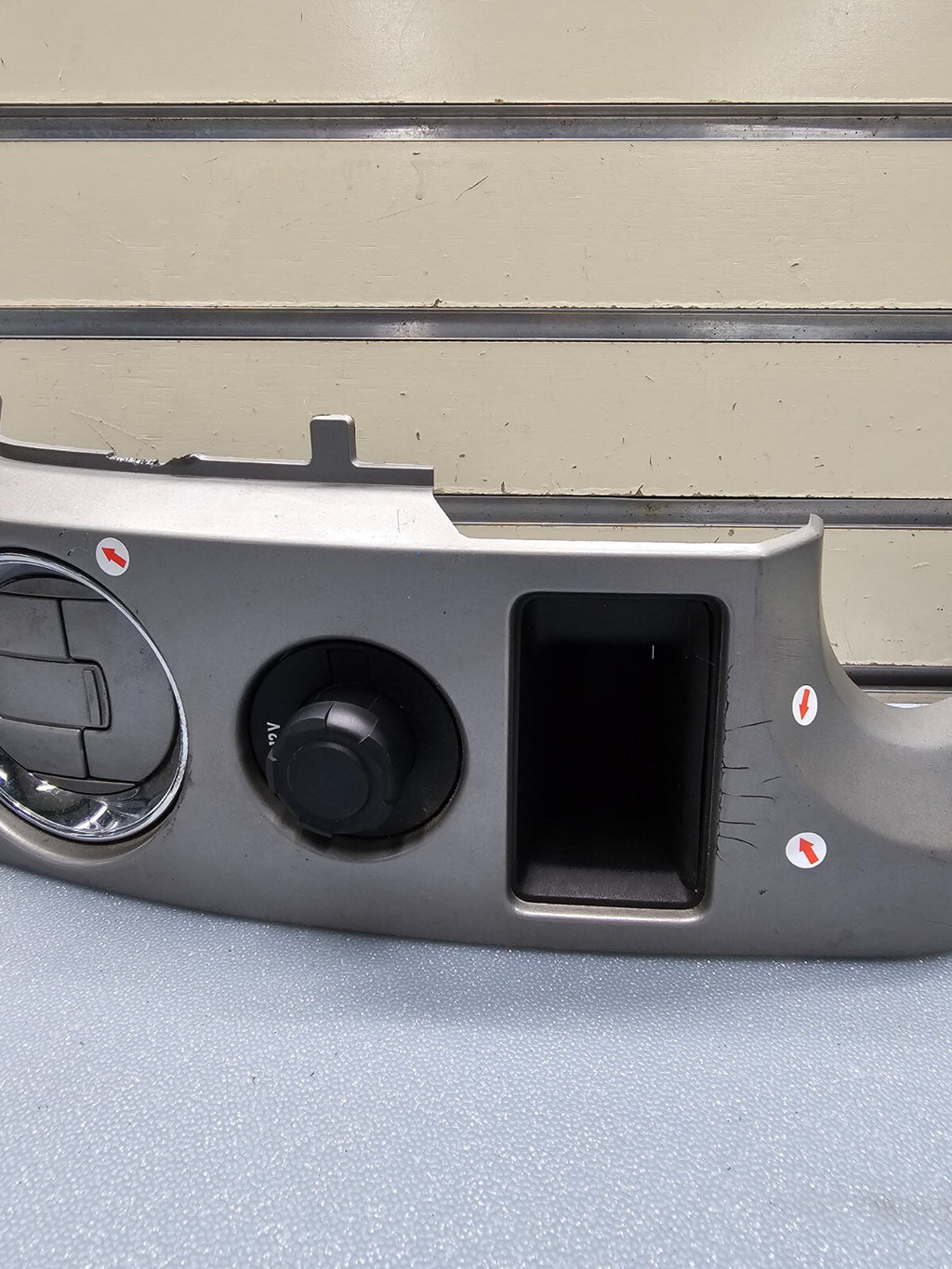 🔥09-14 Ford F150 Dash Right Passenger Air Vent Heater Conditioning Bezel Silver