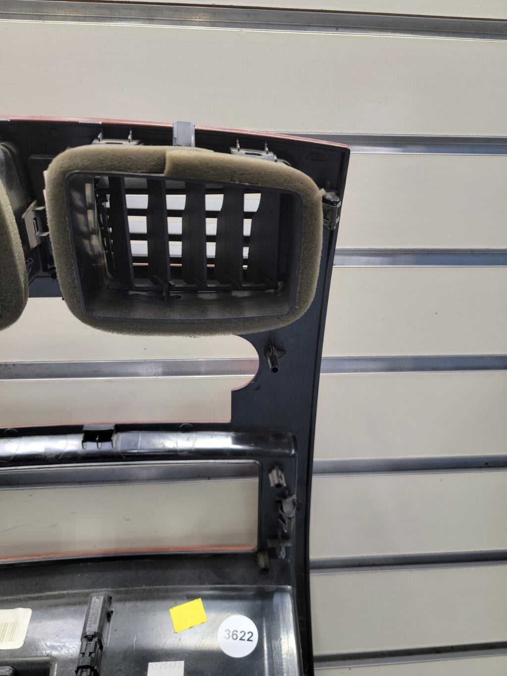 🔥05-07 Dodge DAKOTA Center Dash RADIO BEZEL Heater A/C Vents Trim WOODGRAIN B12