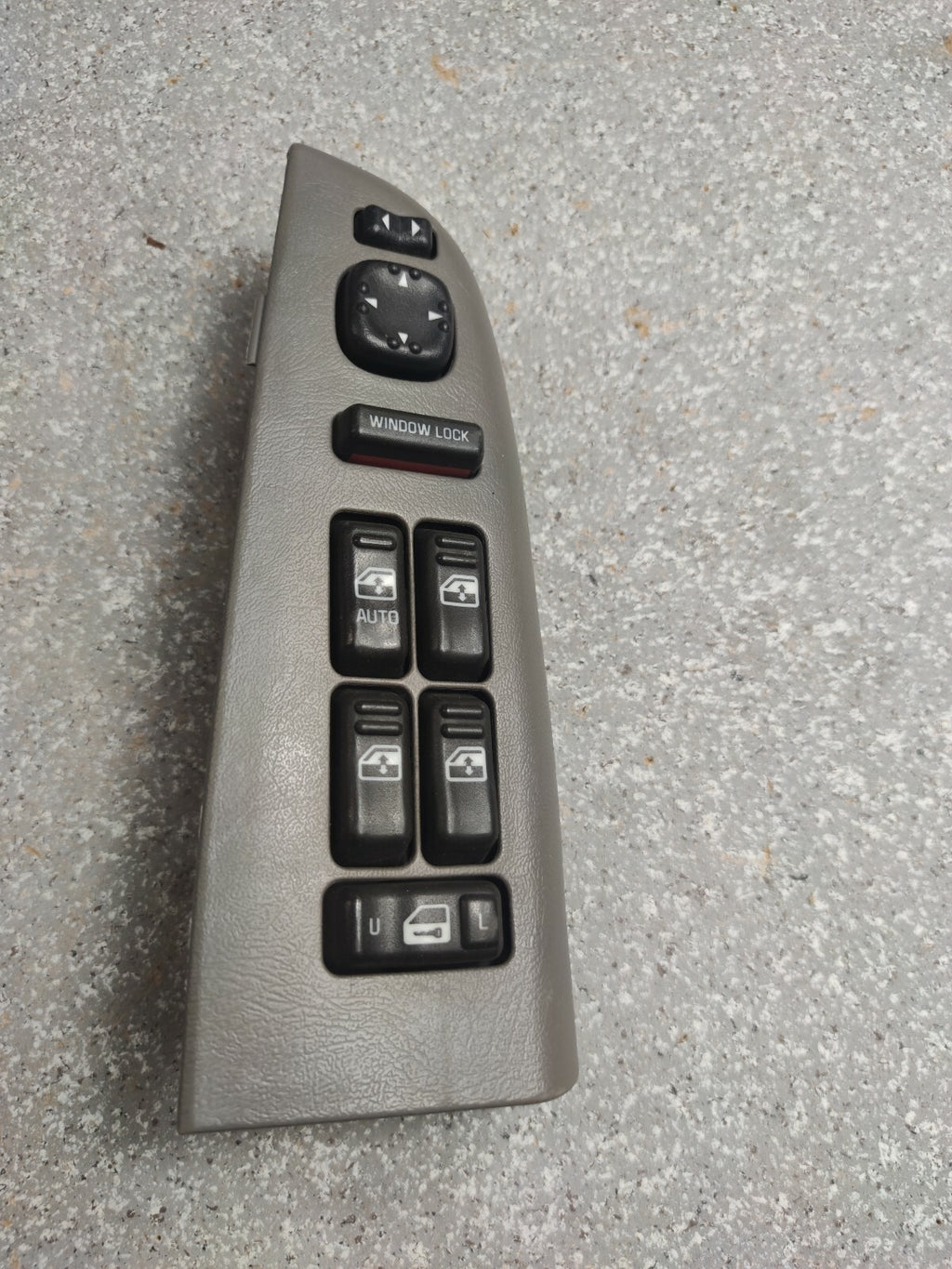 99-02 Silverado SIERRA Door Master Power Window Switch LEFT Driver LIGHTGRAY WS3