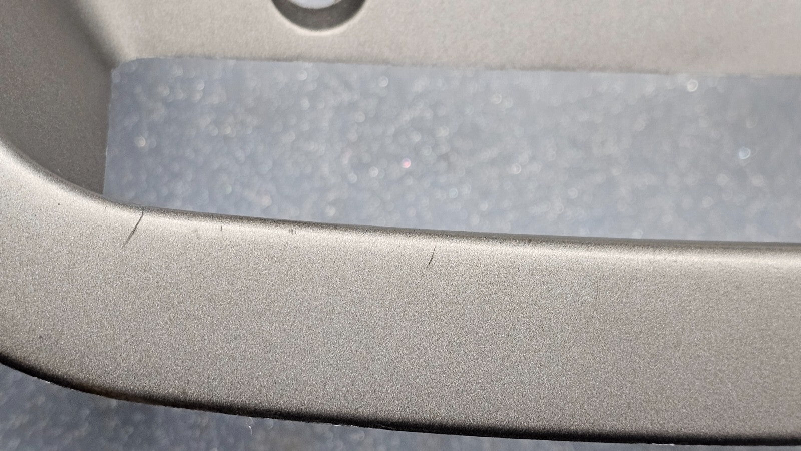 95-10 Ford Ranger EXPLORER Center Dash Radio Trim Surround Bezel Trim SILVER B2