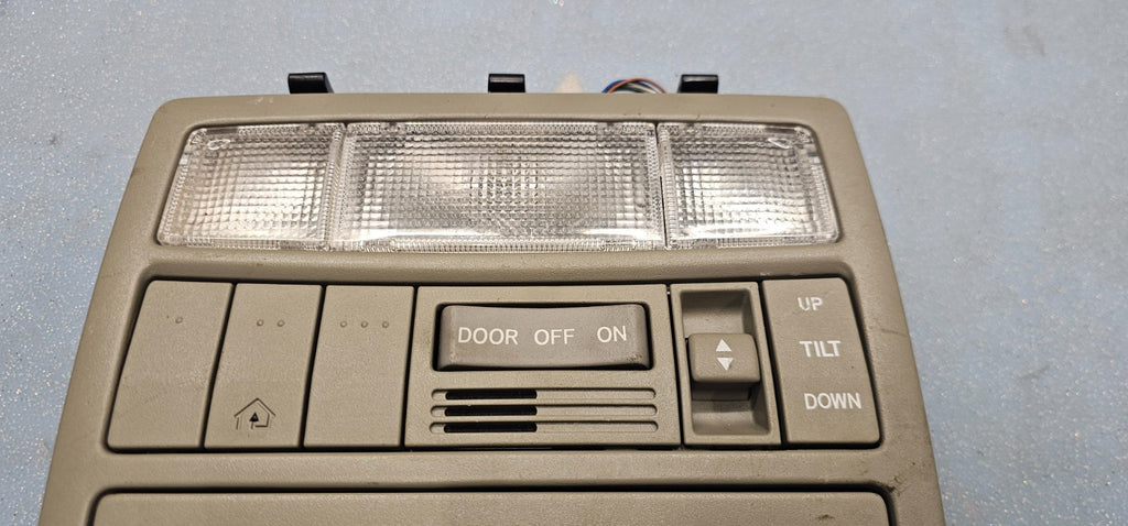 🔥07-11 Toyota Camry Overhead Console Dome Map Light Lamp Storage Assembly TAN