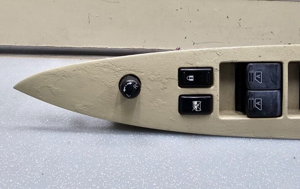 🔥09-14 NISSAN MURANO LEFT DRIVER MASTER LOCK ELECTRIC WINDOW MIRROR SWITCH TAN