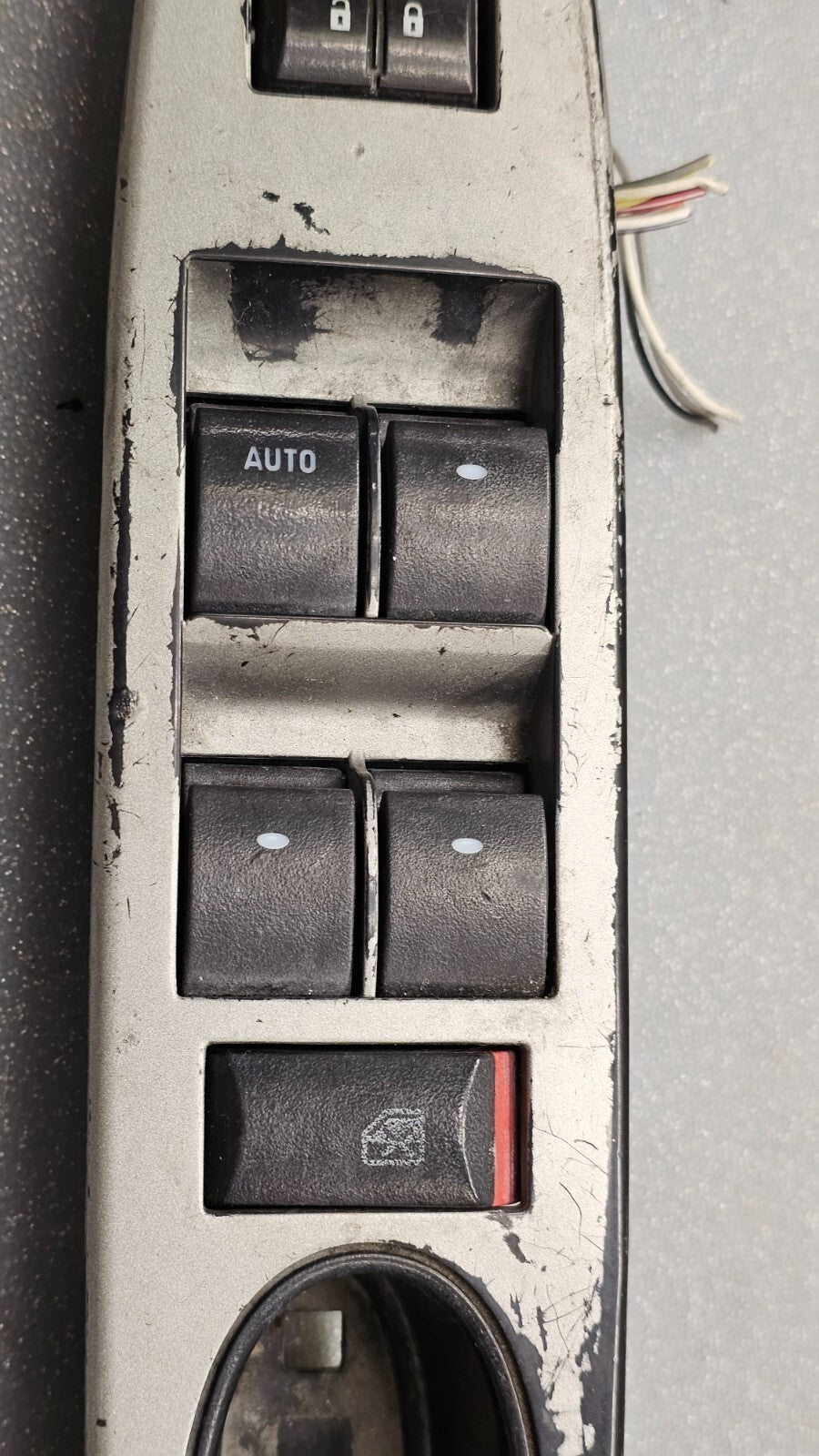 🔥05-10 Cobalt G5 Left Driver Master Power Window Switch Control Assembly SILVER