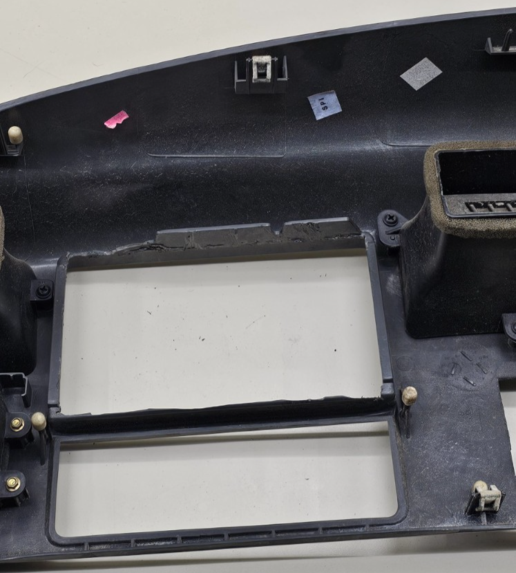 🔥99-04 Ford Excursion Dash Instrument Cluster Speedometer Bezel Panel Black C22