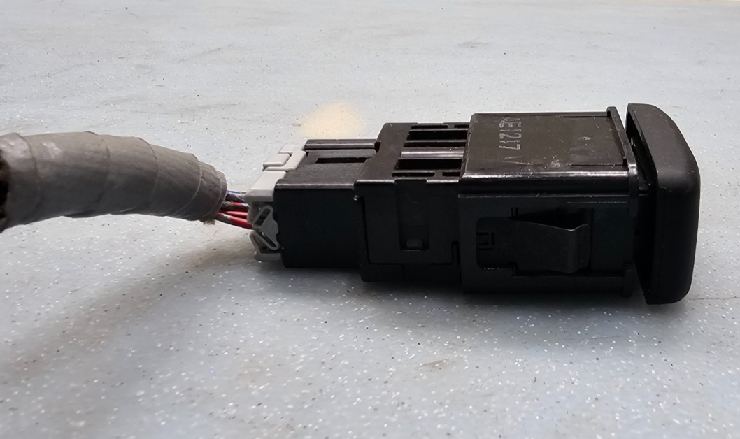 🔥01-06 Acura MDX  fog driving light switch BLACK