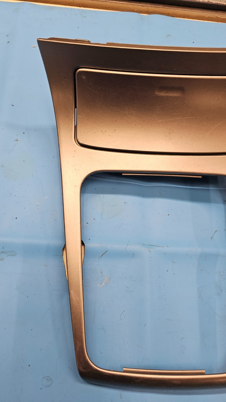 🔥05-07 IMPREZA FORESTER GEAR SHIFTER TRIM BEZEL CENTER CONSOLE ASSEMBLY SILVER