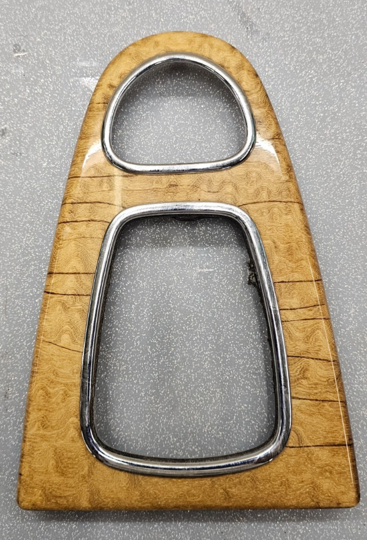 🔥03-08 Jaguar S-Type Center Console Wood Shifter Bezel Trim Panel OEM