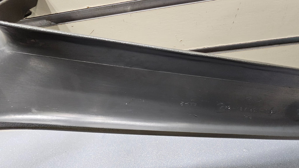 92-96 Ford F150 F250 BRONCO A Pillar Passenger RIGHT Roof Trim Molding GRAY p1