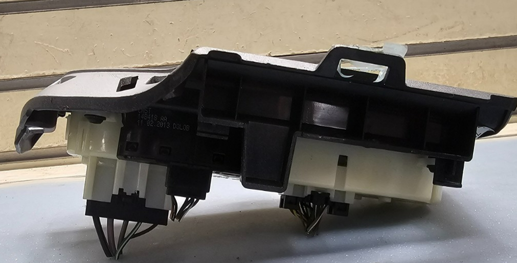 🔥12-14 FORD FOCUS A/C HEATER CLIMATE CONTROL Dash Bezel Temperature SILVER OEM