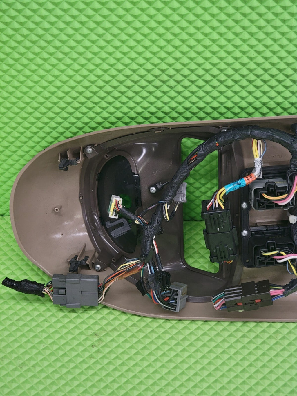 🔥97-02 Ford Expedition Overhead Climate Console Map Light Display OEM TAN