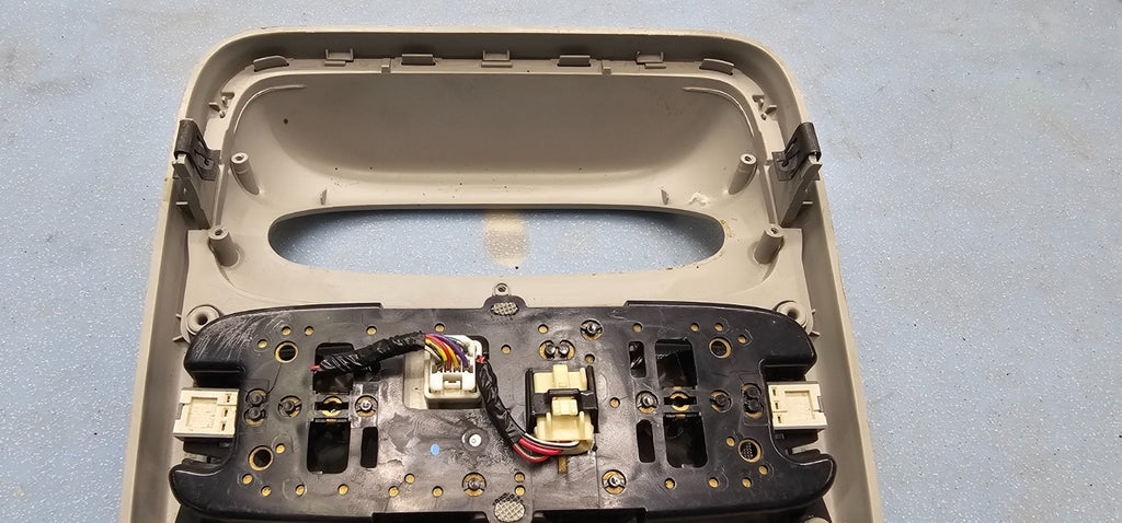 🔥04-10 Toyota Sienna Overhead Console Dome Map Light Storage Assembly LT TAN