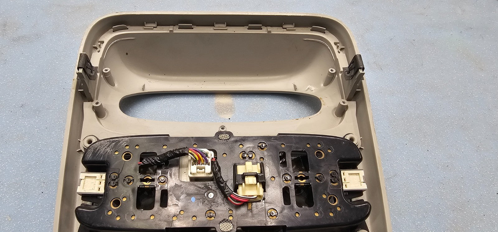 🔥04-10 Toyota Sienna Overhead Console Dome Map Light Storage Assembly LT TAN