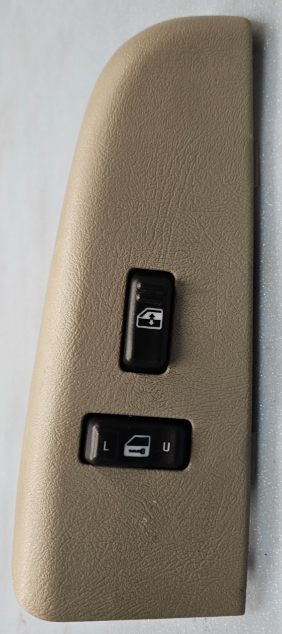 🔥99-02 Silverado SIERRA Front RIGHT Passenger Power Window Switch Lock TAN