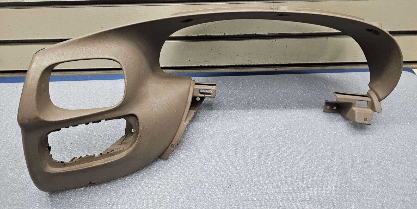 🔥97-03 Ford F150 Dash Speedometer Instrument CLUSTER Bezel Trim Panel TAN C13