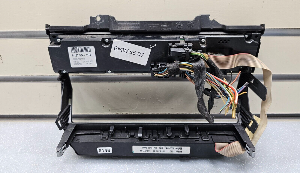 🔥07-10 BMW X5 E70 Dash AC Heater Climate Temperature HVAC Control Panel OEM