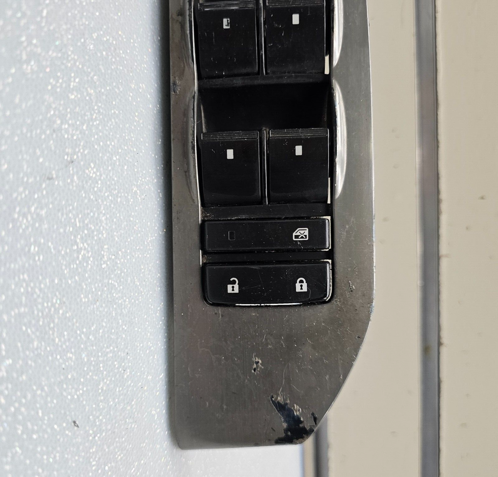 🔥07-14 Silverado Tahoe Yukon Master Left Driver Window Switch Assembly Gray OEM