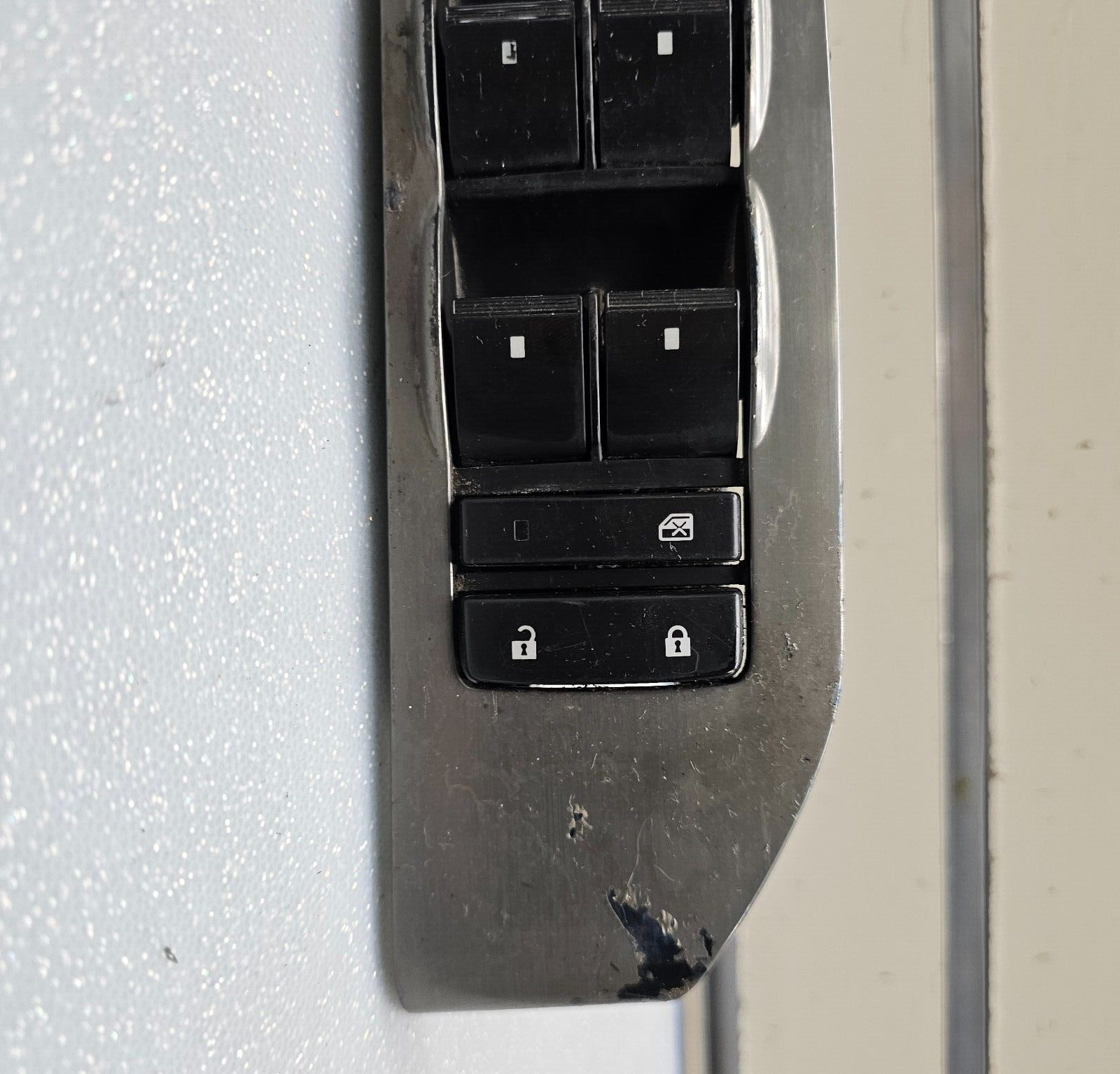 🔥07-14 Silverado Tahoe Yukon Master Left Driver Window Switch Assembly Gray OEM