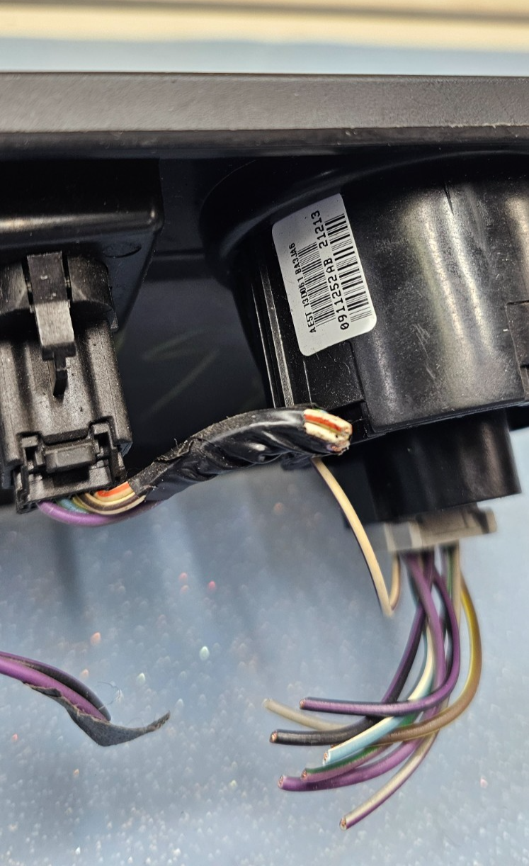 10-12 FORD FUSION MILAN HEADLIGHT LAMP DIMMER CONTROL TOGGLE SWITCH ASSEMBLY OEM