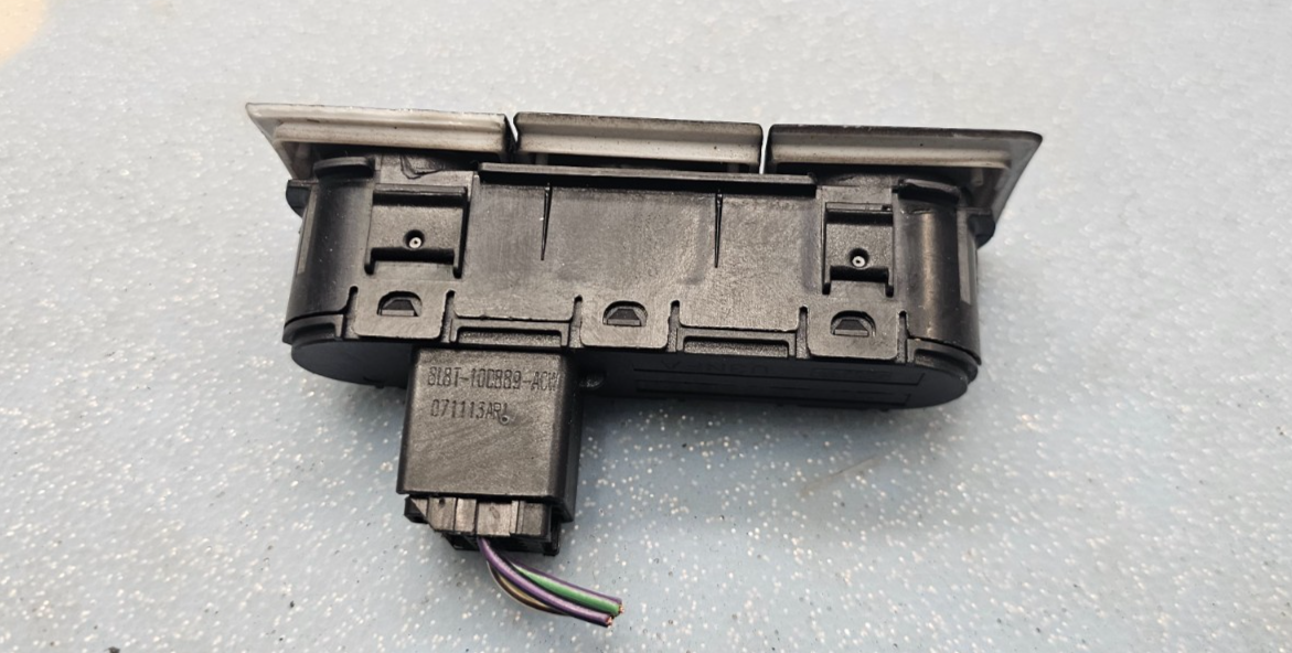 🔥08-12 Ford Focus Escape Info Setup Reset Dash Control Memory Switch Black OEM