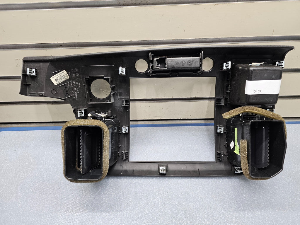 🔥07-14 Silverado SIERRA Center Dash Radio Bezel AC Climate Trim Panel BLACK B6