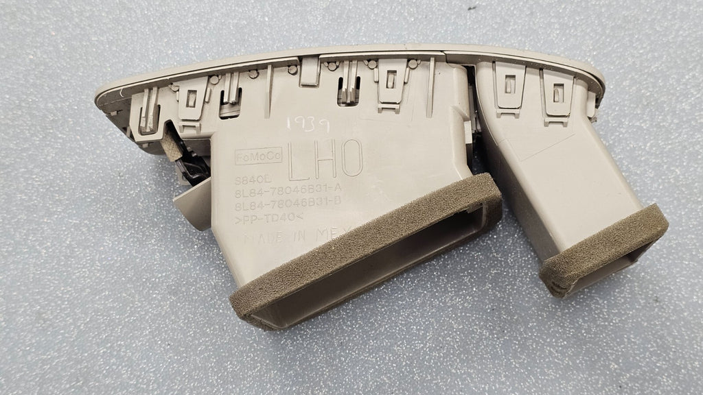 🔥08-12 Ford Escape Dash Left Driver Master AC A/C Air Vent Heater Panel Tan