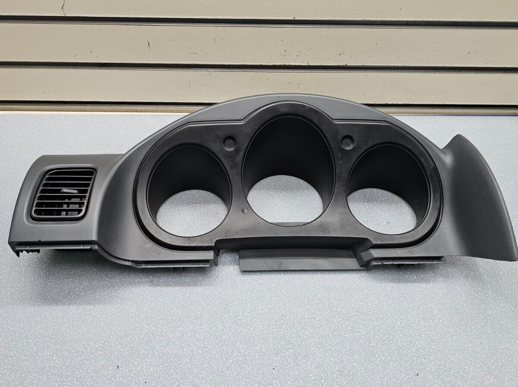 🔥02-04 Nissan Frontier Xterra Instrument Gauge Cluster Bezel Gray/Black