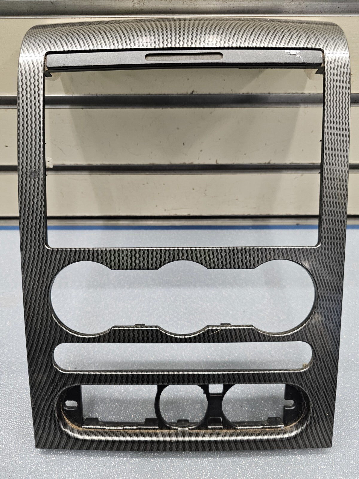 🔥04-08 Ford F150 Dash AM FM Radio Stereo Climate Bezel Trim Panel Carbon Fiber