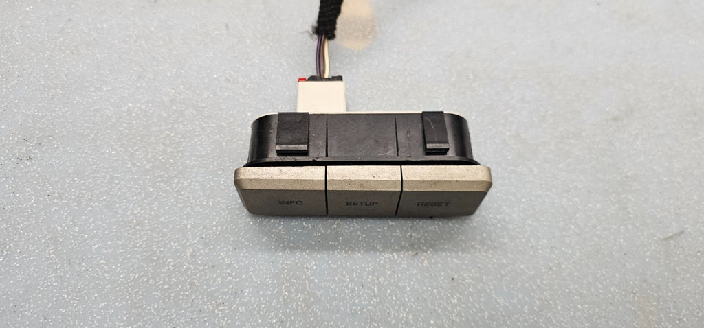 🔥07-10 LINCOLN MKZ MKX DASH INFO SETUP RESET CONTROL SWITCH ASSEMBLY SILVER OEM