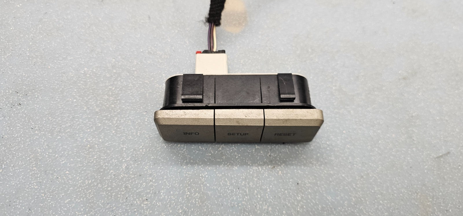 🔥07-10 LINCOLN MKZ MKX DASH INFO SETUP RESET CONTROL SWITCH ASSEMBLY SILVER OEM