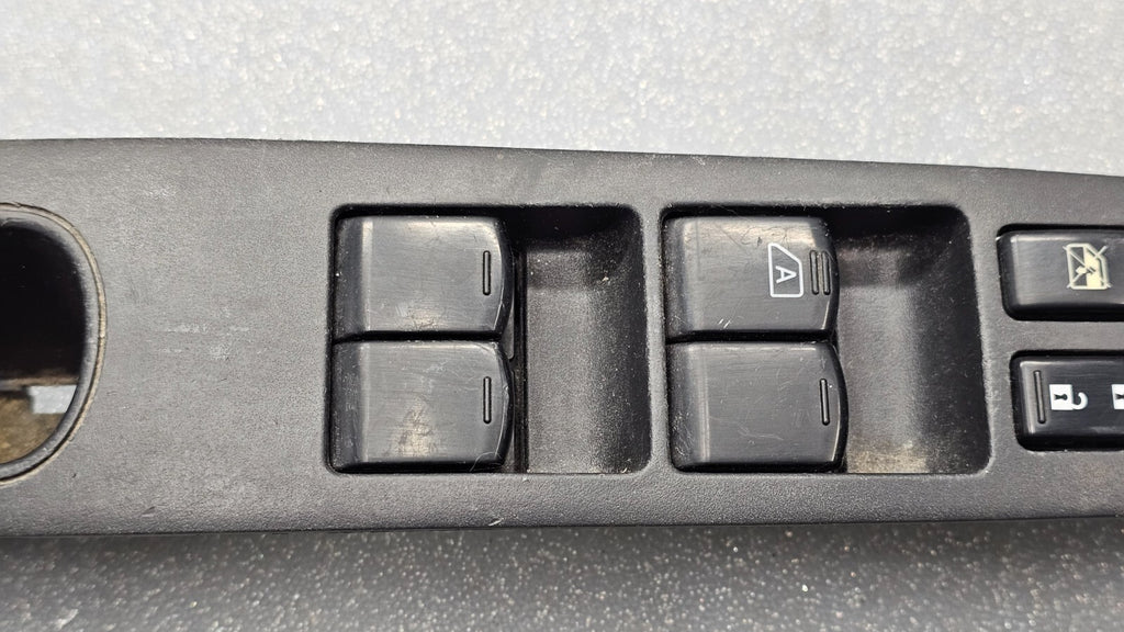 07-10 Nissan Sentra Front Left Driver Master Power Window Switch Assembly Black