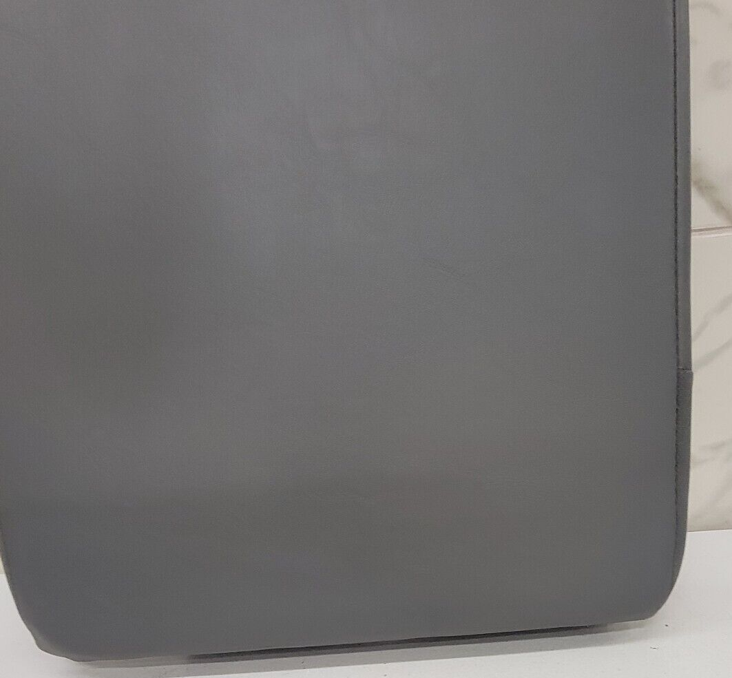 🔥02-08 Dodge RAM Center Console Jump Seat ARMREST Cover Lid Leather GRAY JS7